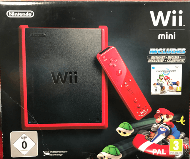 Nintendo Wii Mini System box art for Wii